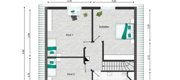 Дом с 3 спальнями в Бёрде, Германия № 270191 10
