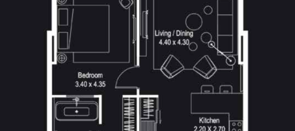 Studio à Business Bay, UAE No. 121395 5