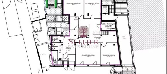 1131m² Office in Paris, France No. 125283 3