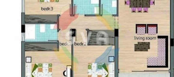 3 Schlafzimmer Wohnung in Limassol, Cyprus, Nr. 21021 2
