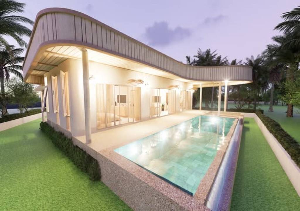 Вилла с 2 спальнями в Сураттхани, Таиланд № 58528