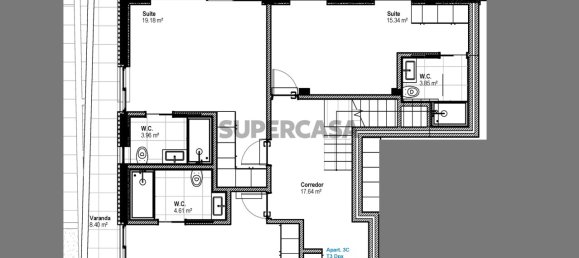 3 bedrooms Duplex in Aveiro, Portugal No. 154599 9