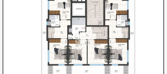 Apartment 1+1 in Demirtas, Turkey No. 10934 2