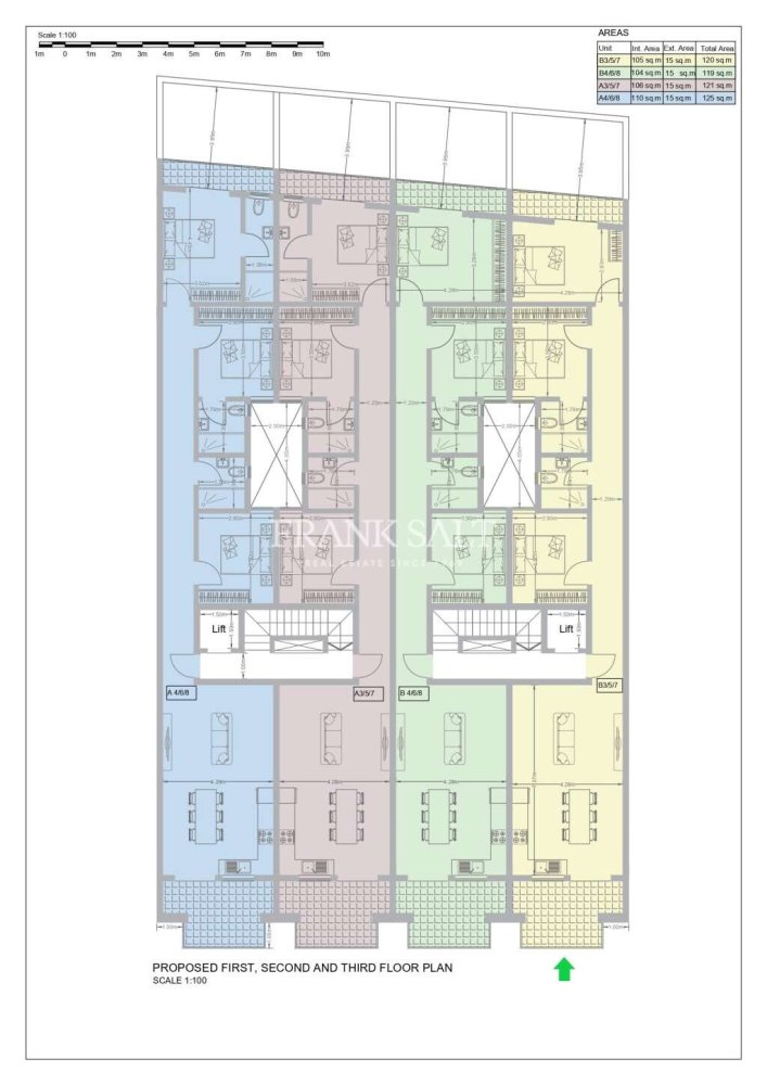 3 chambres Appartement à Kercem, Malta No. 895