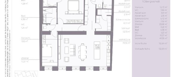 3-salle Appartement à Margareten, Austria No. 174424 11