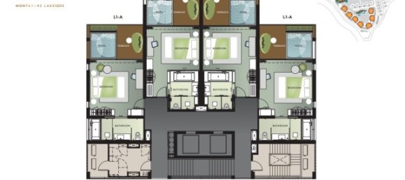 شقة 1 غرف نوم  في Kamala, Thailand رقم 12443 10