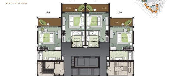 شقة 1 غرف نوم  في Kamala, Thailand رقم 12443 9