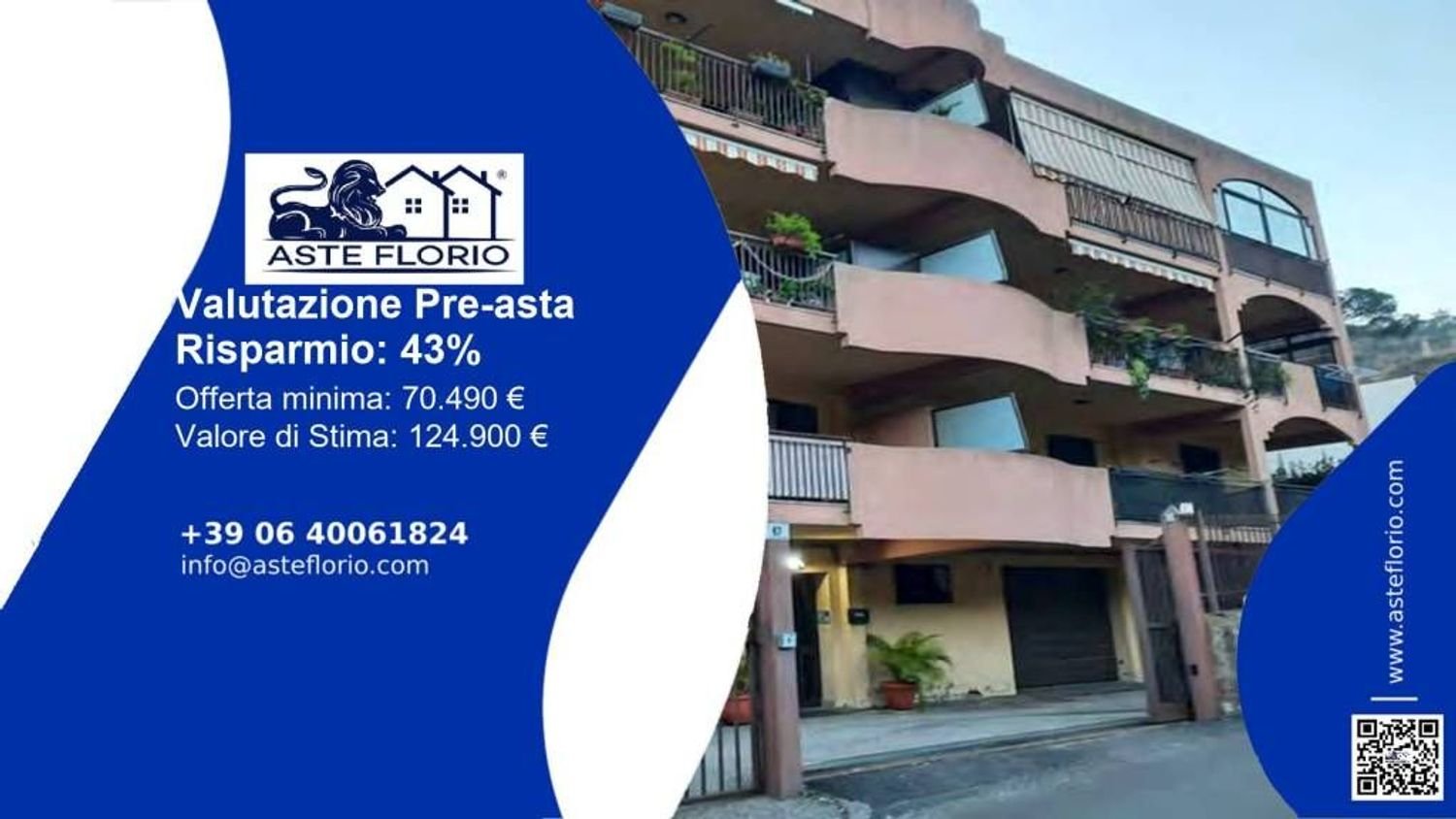 Квартира с 3 комнатами в Мессина, Италия № 47846