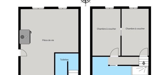 2 chambres Maison à La Rochelle, France No. 335456 5