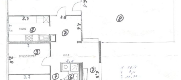 2 Schlafzimmer Penthouse in Cologne, Germany, Nr. 348029 11