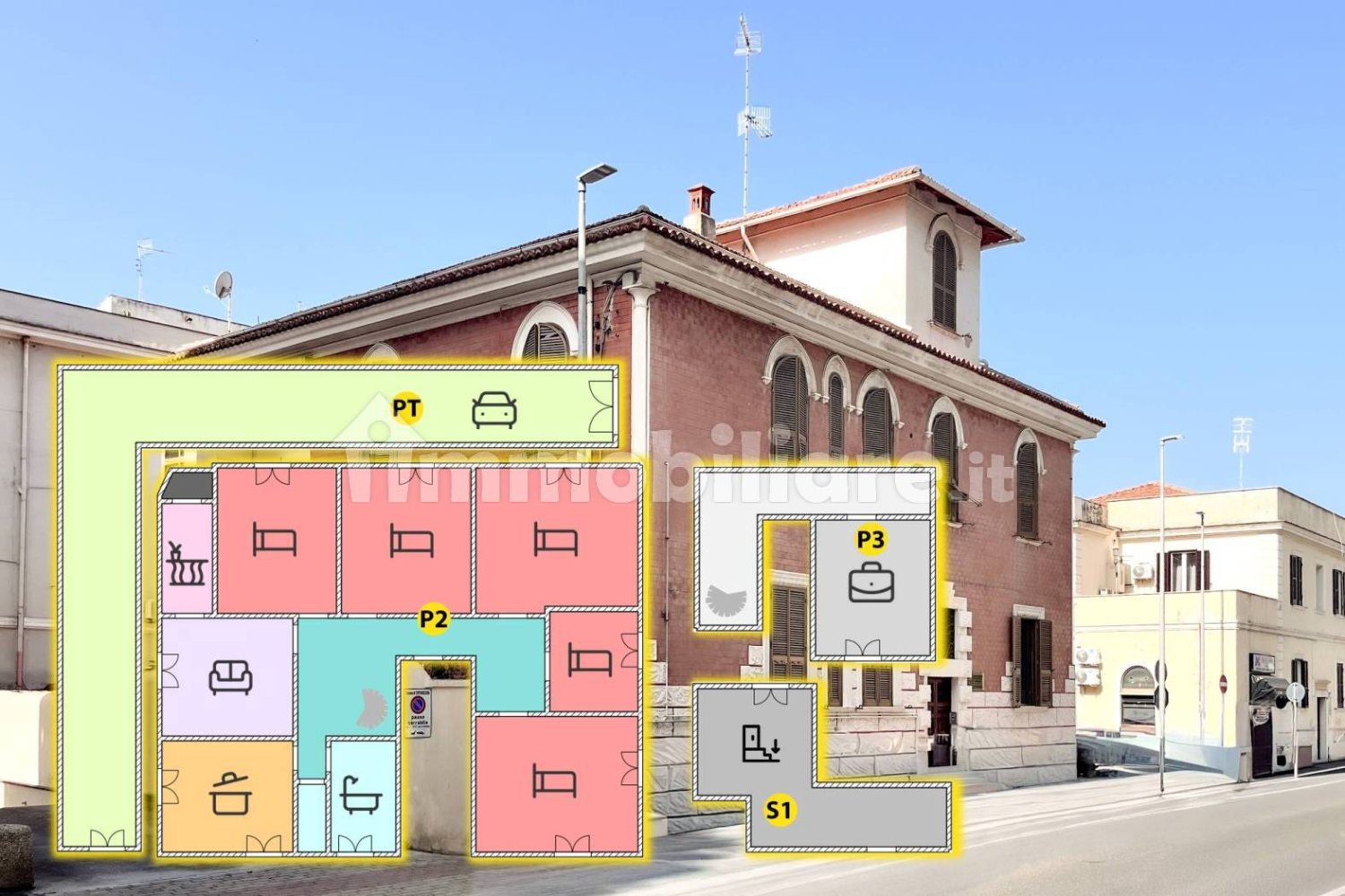 5 bedrooms Apartment in Civitavecchia, Italy No. 333557