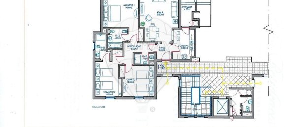 Квартира с 3 спальнями в Картейра, Португалия № 129472 24