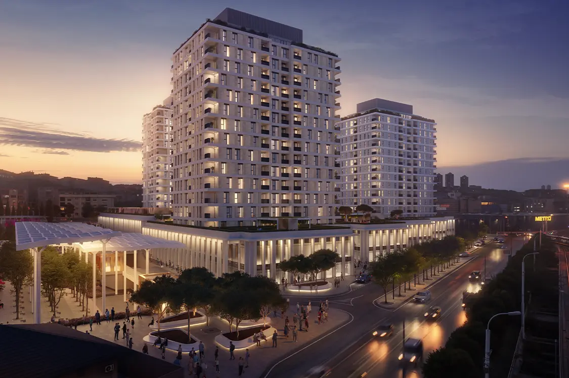 Квартира с 4 комнатами в Стамбул, Турция № 47843