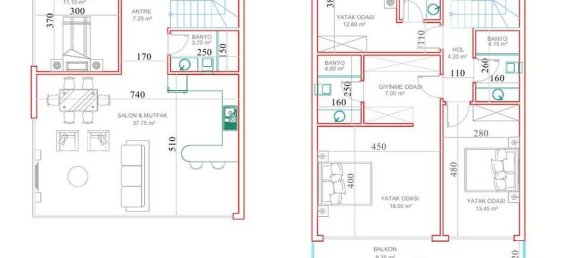 Apartment 1+1 in Kargicak, Turkey No. 4133 8