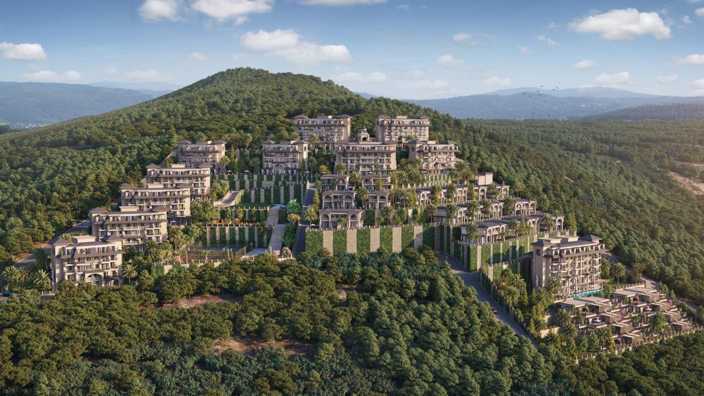 Apartment 1+1 in Kargicak, Turkey No. 4133