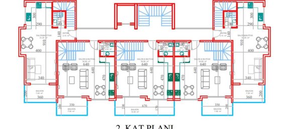 Apartment 1+1 in Kargicak, Turkey No. 4133 20