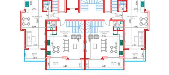 Apartment 1+1 in Kargicak, Turkey No. 4133 18
