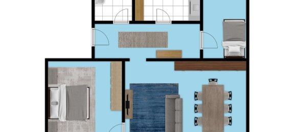 3-salle Appartement à Krefeld, Germany No. 81438 10