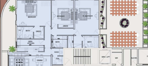 3 bedrooms Apartment in Dubai, UAE No. 96602 11