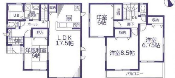 4 Schlafzimmer Haus in Chiba, Japan, Nr. 9257 2