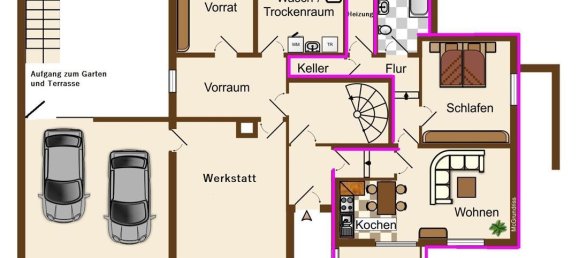 Таунхаус с 4 спальнями в Нойвид, Германия № 10153 11