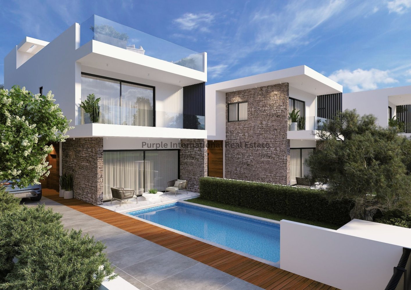 Villa T3 em Geroskípou, Cyprus N.º 5301