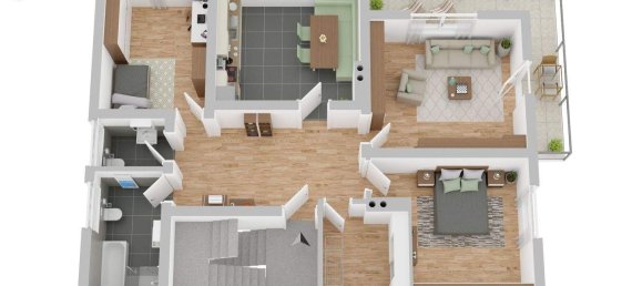 Квартира с 4 комнатами в Ангат, Австрия № 188373 19