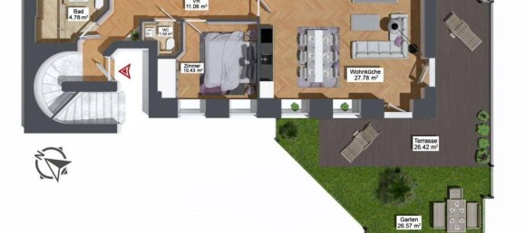 2 rooms Apartment in Mariahilf, Austria No. 21521 17