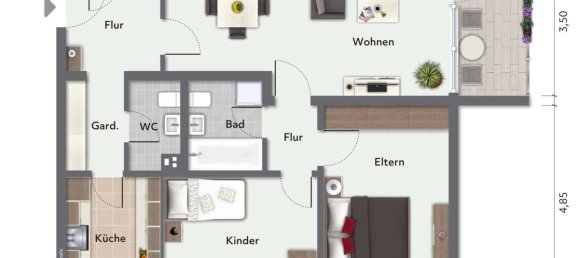 2 غرف نوم شقة في Leverkusen, Germany رقم 26934 14