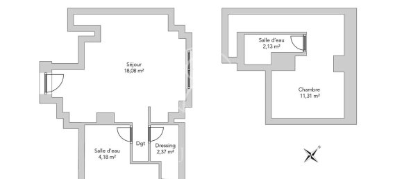 1 bedroom Duplex in Paris, France No. 185665 13