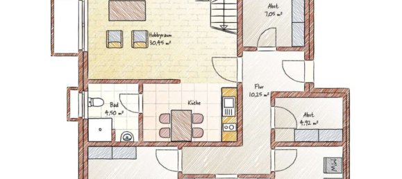 Apartamento de 3 dormitorios en Offenbach, Germany No. 213702 9