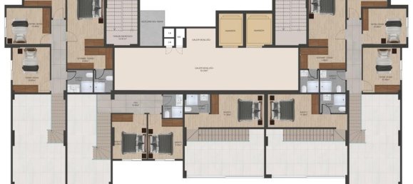 2 rooms Apartment in Mersin, Turkey No. 12660 25