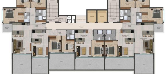 2 rooms Apartment in Mersin, Turkey No. 12660 26