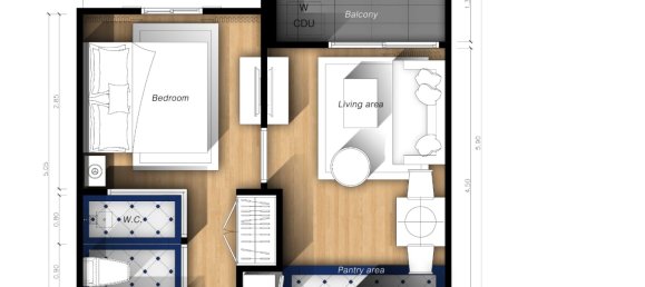 1 bedroom Apartment in Pattaya, Thailand No. 20197 16