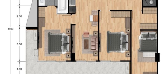 3 bedrooms Apartment for sale in Phuket, Southern Thailand, Thailand № 30016 3