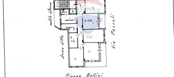 Квартира с 5 спальнями в Кальтаджироне, Италия № 156815 2