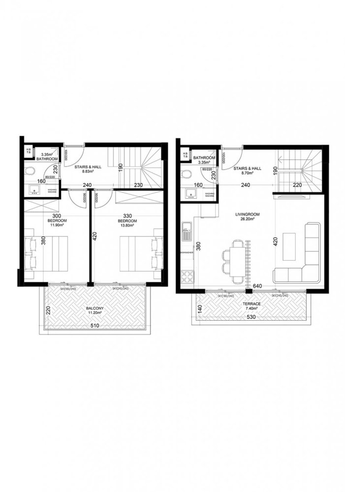 Penthouse 2+1 em Yekta Golden Valley, Oba, Turkey N.º 37746 1