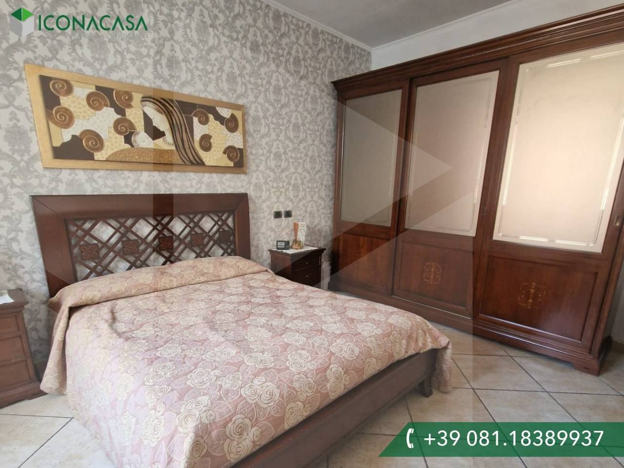 Квартира с 2 спальнями в Афрагола, Италия № 23013