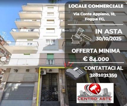 Imóvel comercial de 5 divisões em Foggia, Italy N.º 285733