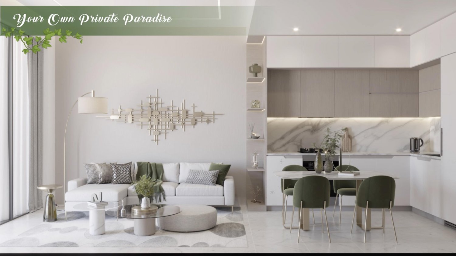 2 غرف نوم شقة في IVY GARDENS RESIDENCE, Dubai Land, UAE رقم 60395