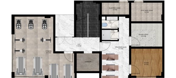 2-Zimmer Wohnung in Kestel, Turkey, Nr. 9941 30