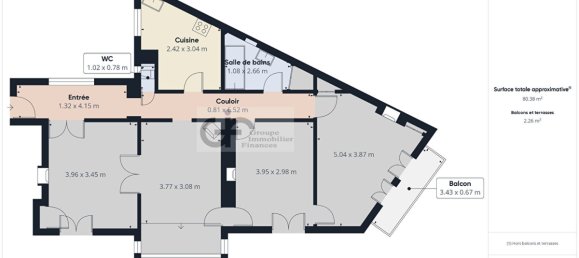 4 rooms Apartment in Paris, France No. 161949 13