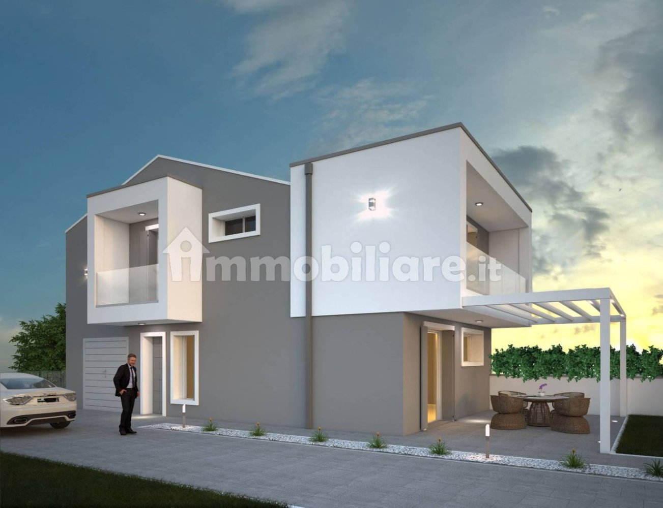 3 غرف نوم فيلا في Occhiobello, Italy رقم 168591