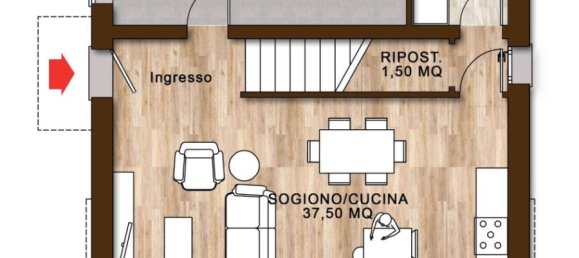 3 غرف نوم فيلا في Occhiobello, Italy رقم 168591 16