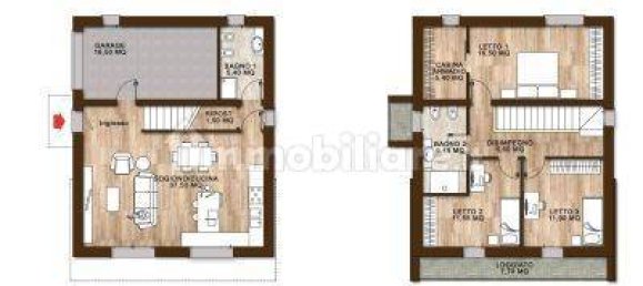 3 غرف نوم فيلا في Occhiobello, Italy رقم 168591 15