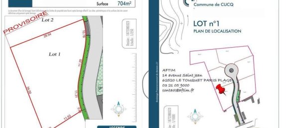 740m² Land in Cucq, France No. 262983 2