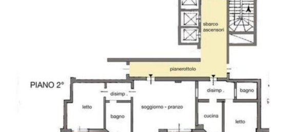 3-salle Appartement à Milan, Italy No. 239540 32