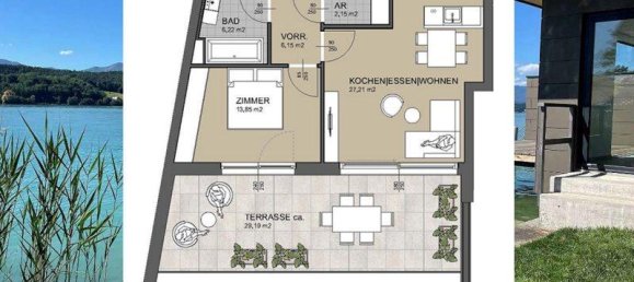 2 rooms Apartment in Velden am Worther See, Austria No. 184571 7