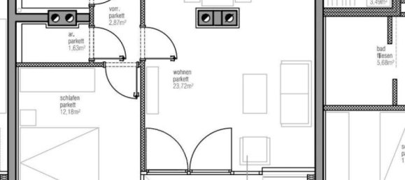 2 rooms Apartment in Linz, Austria No. 219973 22