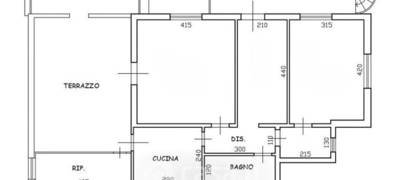 3 غرف نوم شقة في Monsummano Terme, Italy رقم 357376 22